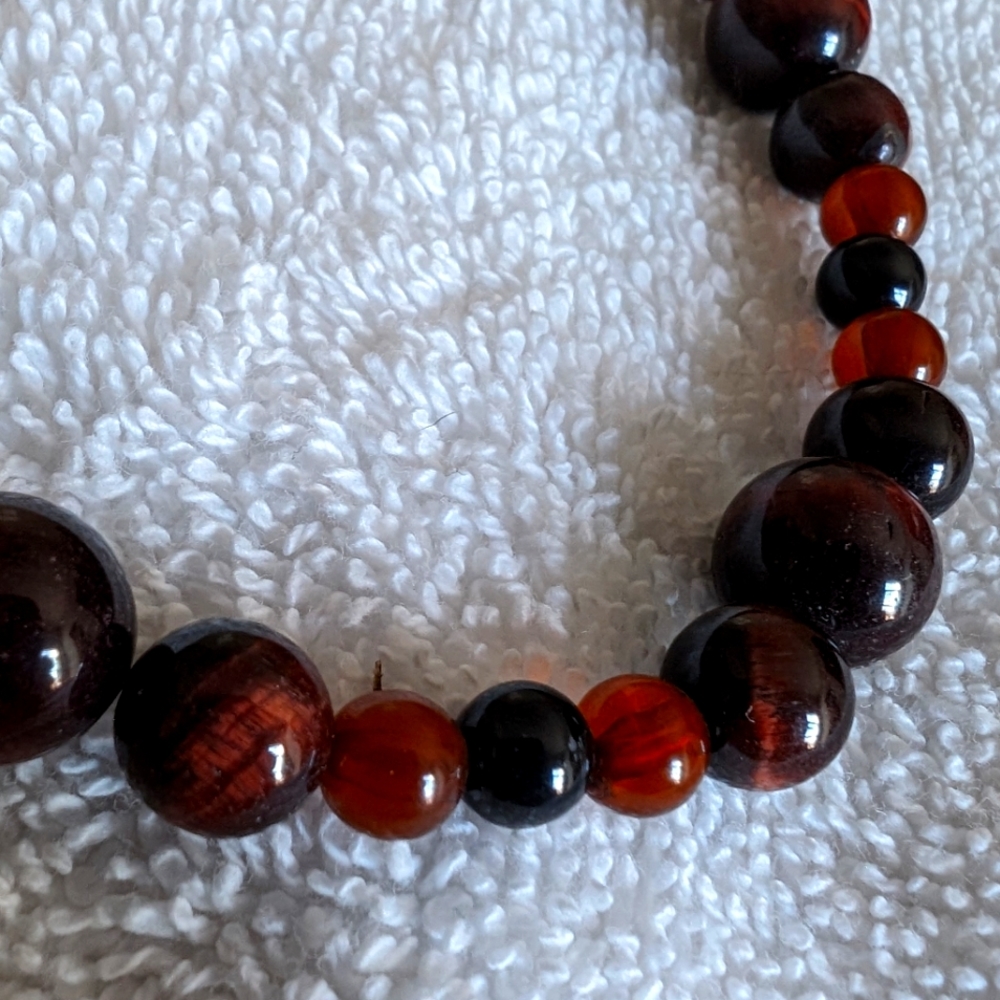 Vintage Tiger-Eye Necklace
